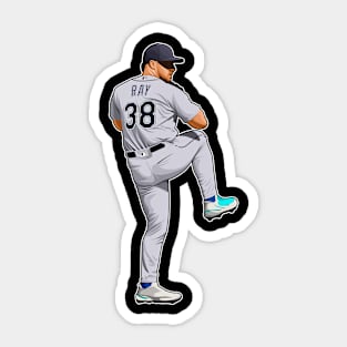 Robbie Ray #38 Pitches Sticker